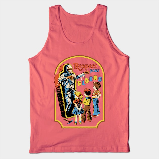 Respect Your Elders Tank Top by Steven Rhodes